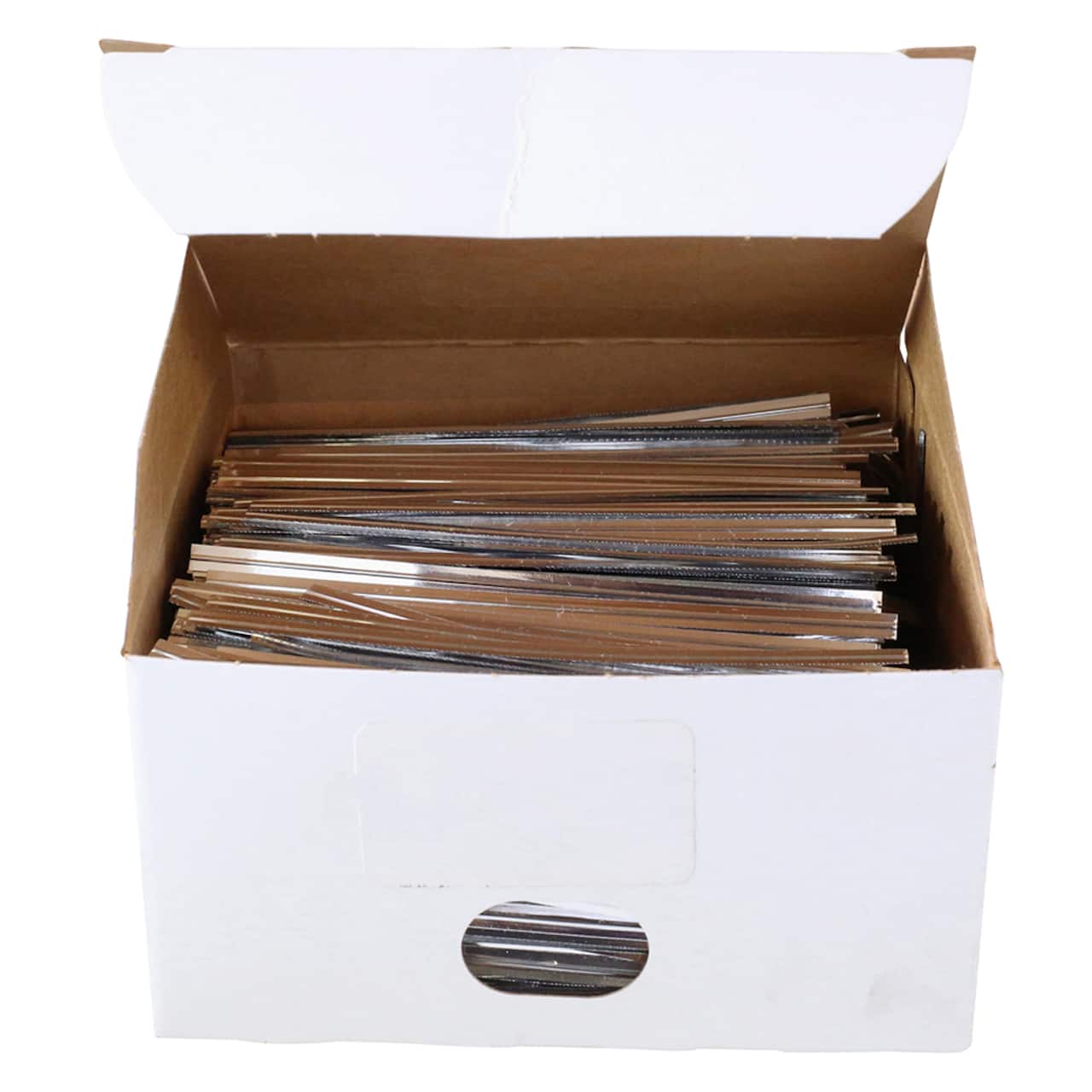 JAM Paper Home Décor Trimmings 4" Metallic Twist Ties, 2,000ct.